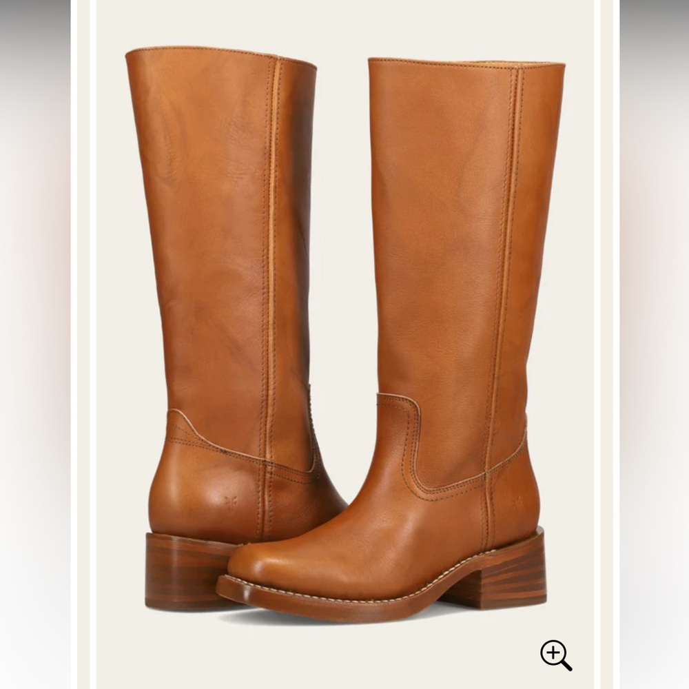 Frye Campus 14L Leather Boots saddle PRICE IS FIRM!